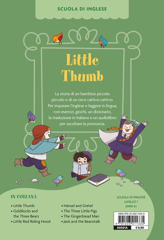 Little Thumb. Pollicino. Ediz. bilingue. Con QR code per audiolibro - 2