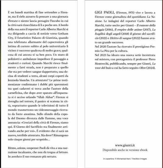 Il giorno del sacrificio - Gigi Paoli - 2