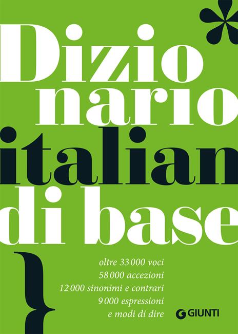 Dizionario italiano di base - copertina