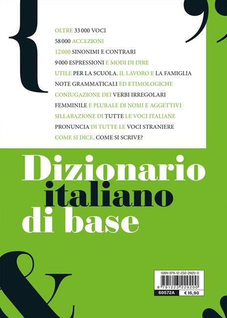 Dizionario italiano di base - 2
