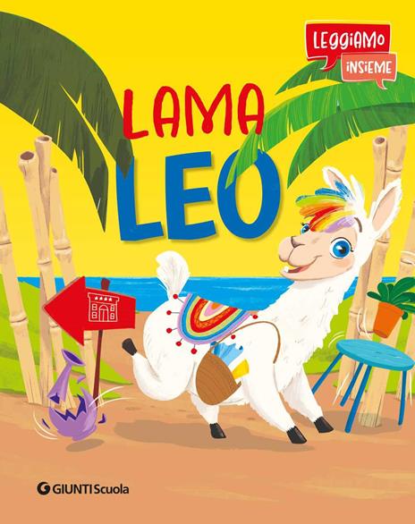 Lama Leo. Una storia da leggere e da giocare - copertina