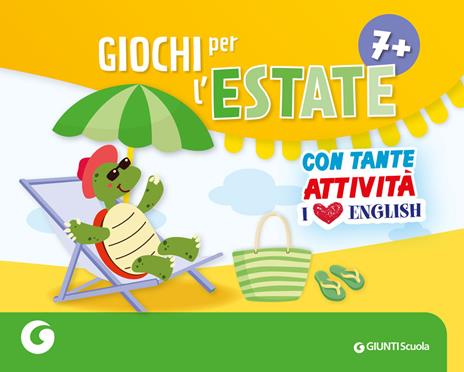 Giochi per l'estate 7+. Ediz. a colori - copertina