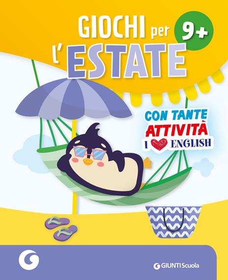 Giochi per l'estate 9+. Ediz. a colori - copertina