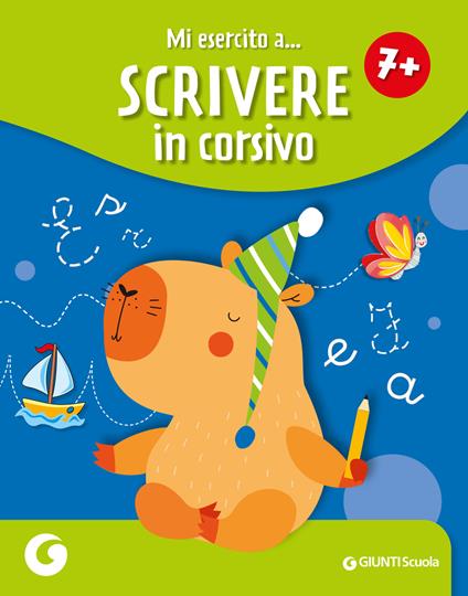 Mi esercito a scrivere in corsivo 7+ - copertina