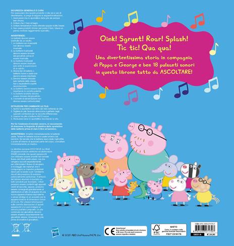 Il superlibro sonoro di Peppa. Con 18 fantastici suoni! Peppa Pig. Ediz. a colori - Silvia D'Achille - 2