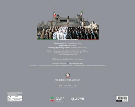 La forza che unisce. Calendario Difesa 2026. Da parete. Ediz. a colori - 2