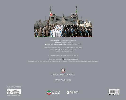 La forza che unisce. Calendario Difesa 2026. Da parete. Ediz. a colori - 2