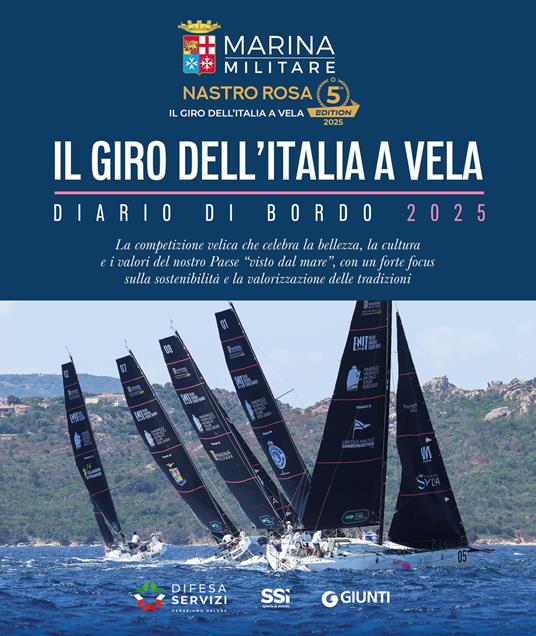 Il giro dell'italia a vela. Diario di bordo 2025 - copertina