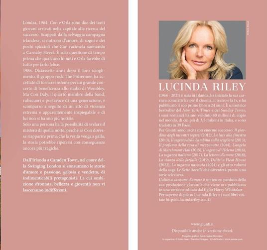 L'ultima canzone d'amore - Lucinda Riley - 2