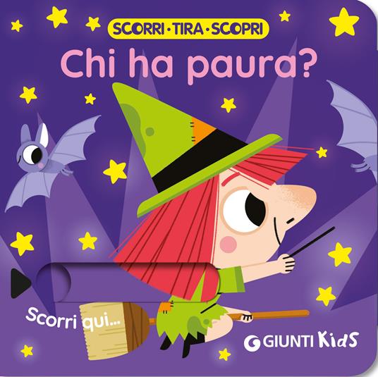 Chi ha paura? Scorri, tira e scopri. Ediz. a colori - copertina
