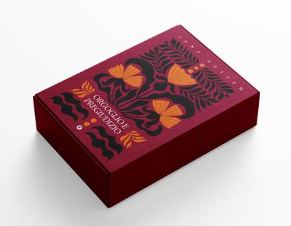 Orgoglio e pregiudizio. Con penna, quaderno, timbro - Jane Austen - copertina