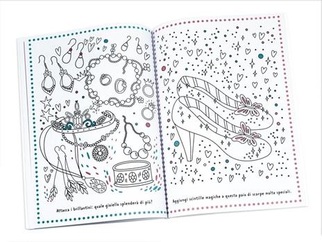 Regno magico. Colora con i glitter. Brilla e scintilla. Con brillantini adesivi. Ediz. a colori - 4