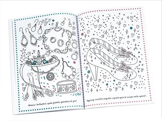 Regno magico. Colora con i glitter. Brilla e scintilla. Con brillantini adesivi. Ediz. a colori - 4