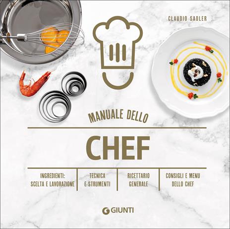 Manuale dello chef - Claudio Sadler - copertina