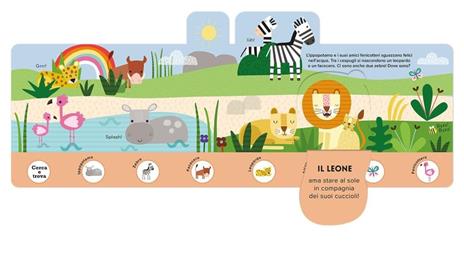Animali selvaggi. Piccoli esploratori. Ediz. a colori - Sarah Lock - 2