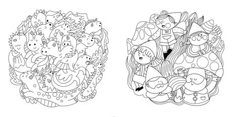 Unicorni e animali magici. Mandala super carini. Ediz. illustrata - 5