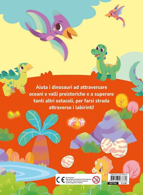 Labirinti. Dinosauri. Creo gioco coloro. Ediz. a colori - 5