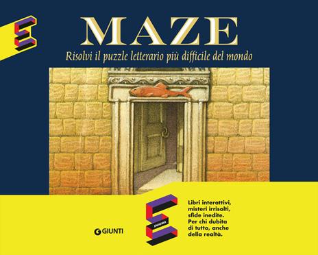 Maze. Risolvi il puzzle letterario più difficile del mondo - Christopher Manson - copertina