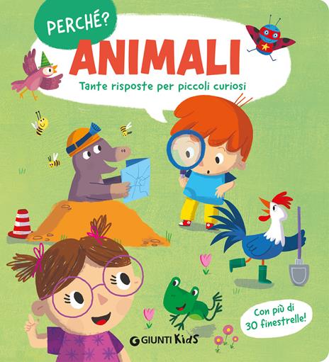 Animali. Perché? Tante risposte per piccoli curiosi. Ediz. a colori - copertina