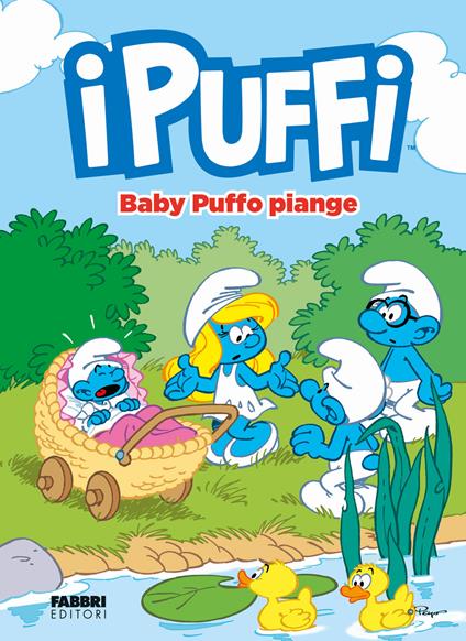 Baby Puffo piange! I Puffi - copertina