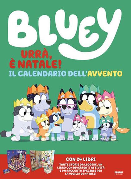 Bluey. Urrà, è Natale! Il calendario dell'avvento. Ediz. a colori - copertina