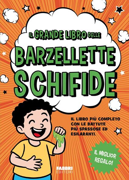 Il grande libro delle barzellette schifide - copertina