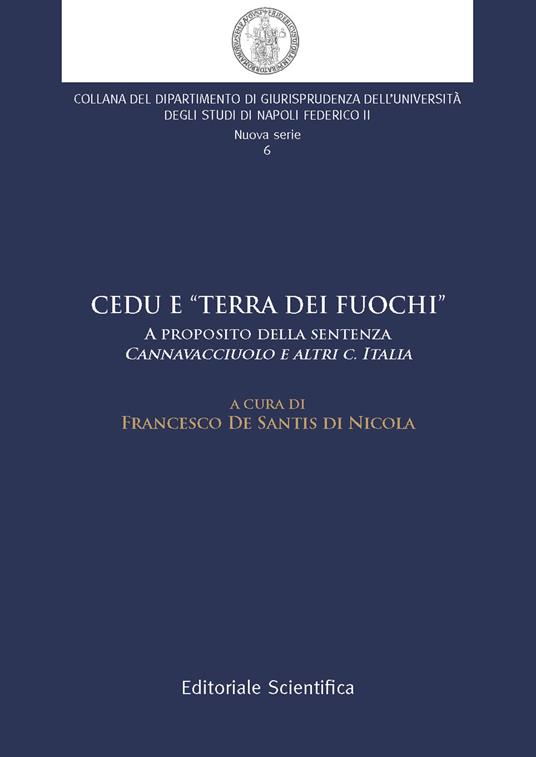 Cedu e «Terra dei fuochi». A proposito della sentenza Cannavacciuolo e altri C.Italia - copertina