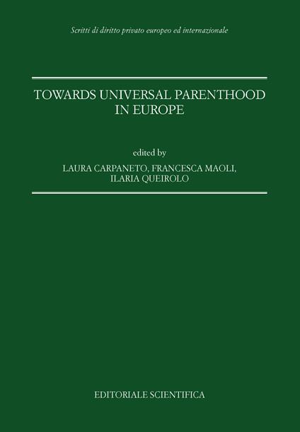 Towards universal parenthood in Europe - copertina