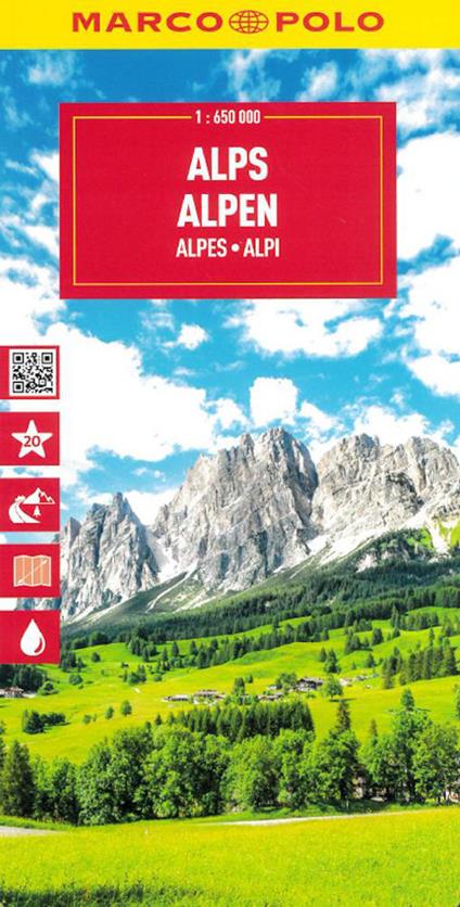 Alpi 1:650.000 - copertina