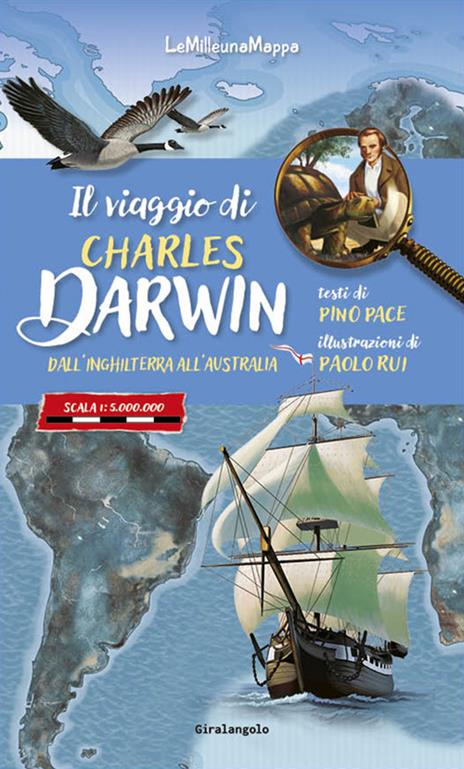 Il viaggio di Charles Darwin dall'Inghilterra all'Australia - Pino Pace - copertina