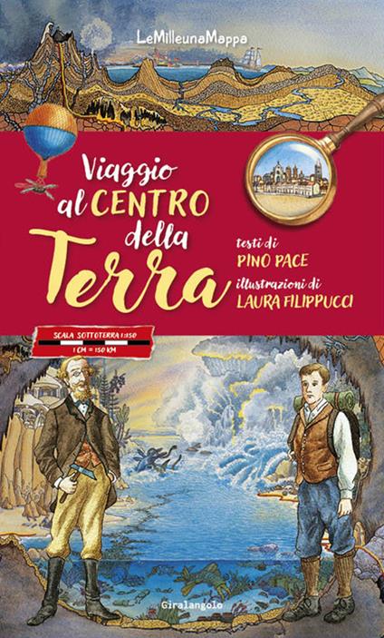 Viaggio al centro della terra. Ediz. a colori - Pino Pace - copertina