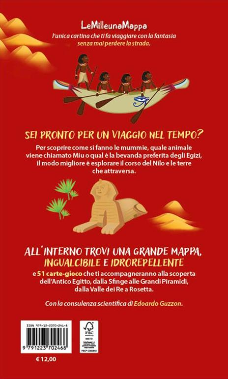 Viaggio nel tempo tra gli antichi Egizi. Ediz. a colori. Con 51 Carte - Sofia Gallo - 2