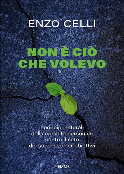 Non è ciò che volevo. I principi naturali della crescita personale contro il mito del successo per obiettivi - Enzo Celli - copertina