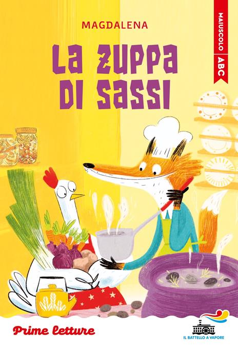 La zuppa di sassi. Stampatello maiuscolo - Magdalena - copertina