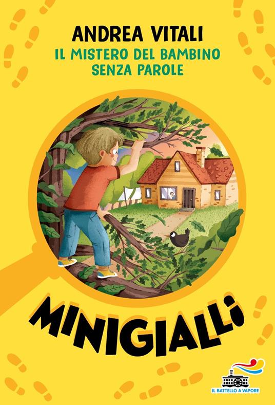 Il mistero del bambino senza parole. Minigialli - Andrea Vitali - copertina