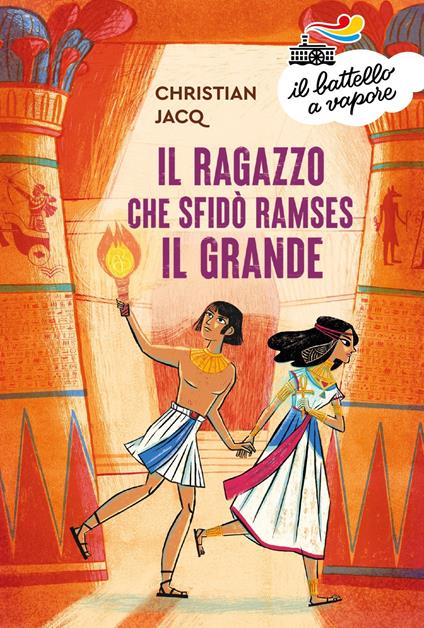 Il ragazzo che sfidò Ramses il Grande - Christian Jacq - copertina