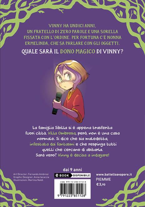 Vinny nella casa stregata. Villa Ombrosa. Vol. 1 - Paola Barbato - 2