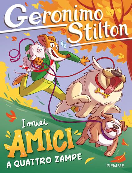 I miei amici a quattro zampe - Geronimo Stilton - copertina