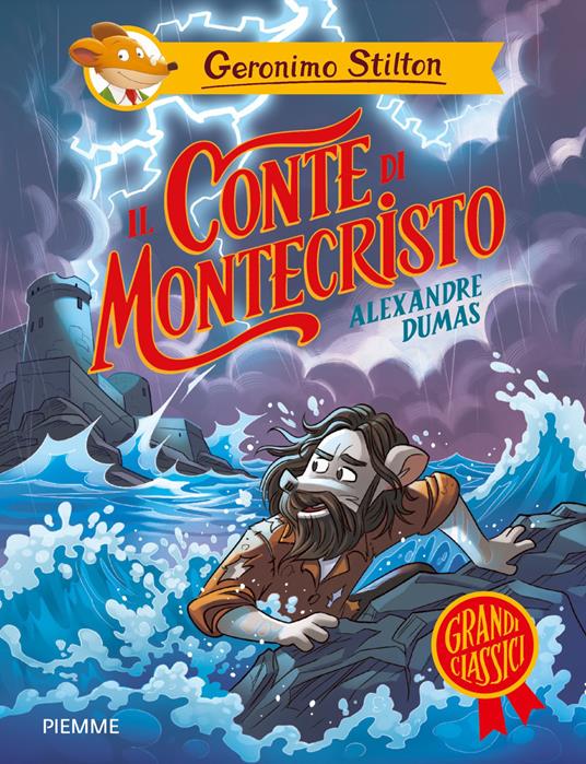 Il conte di Montecristo di Alexandre Dumas - Geronimo Stilton - copertina