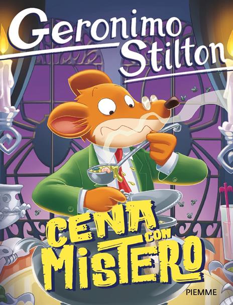 Cena con mistero - Geronimo Stilton - copertina