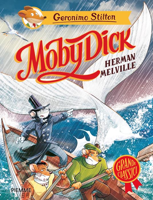 Moby Dick di Herman Melville - Geronimo Stilton - copertina