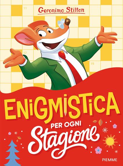 Enigmistica per ogni stagione. Ediz. a colori - Geronimo Stilton - copertina