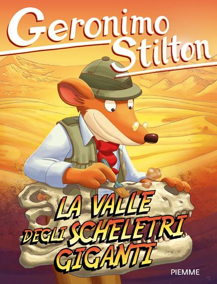 La valle degli scheletri giganti - Geronimo Stilton - copertina