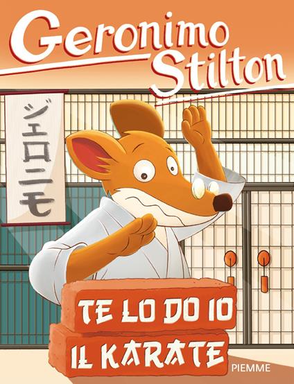 Te lo do io il karate - Geronimo Stilton - copertina