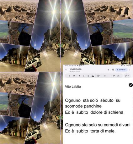 Ognuno Sta solo su scomode panchine Ed è subito dolore di schiena. Ognuno Sta solo su comodi divani Ed è subito torta di mele - labita vito - ebook