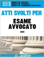 Atti svolti per esame avvocato