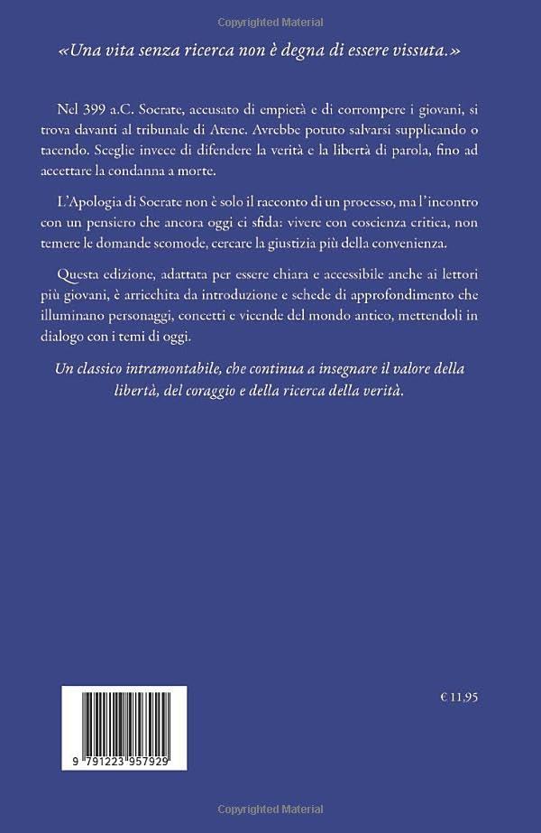 Apologia di Socrate. Adattamento per ragazzi. Nuova ediz.