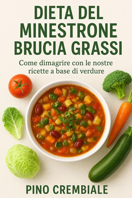 Dieta del minestrone brucia grassi. Come dimagrire con le nostre ricette a base di verdure - Pino Crembiale - ebook