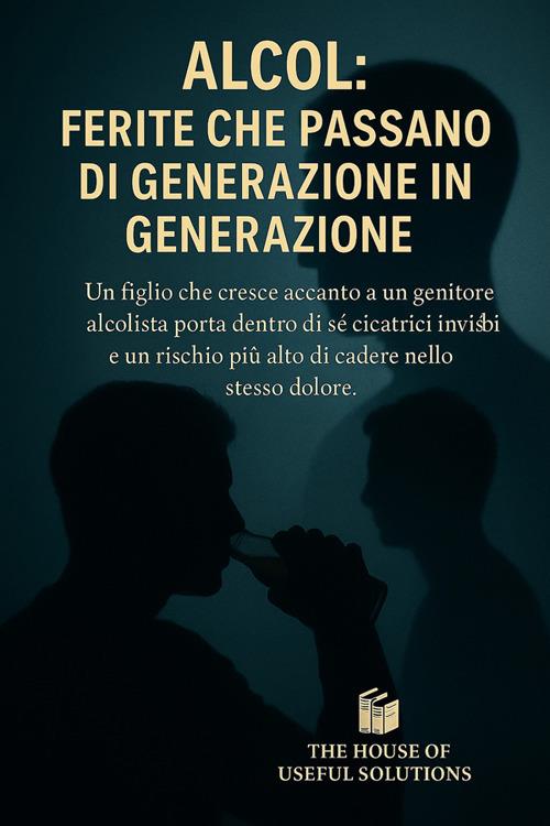 Alcol: ferite che passano di generazione in generazione. Un figlio che cresce accanto a un genitore alcolista porta dentro di sé cicatrici invisibili e un rischio più alto di cadere nello stesso dolore - The House of useful solution - ebook