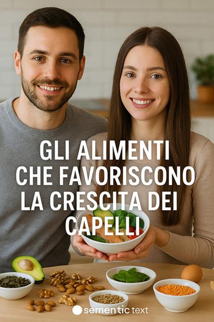 Gli alimenti che favoriscono la crescita dei capelli - The House of useful solution - ebook